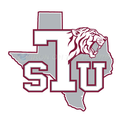 Texas Southern Tigers Iron-on Stickers (Heat Transfers)NO.6548